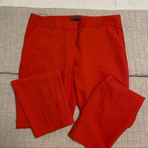 Express Coral Ankle Work Pant